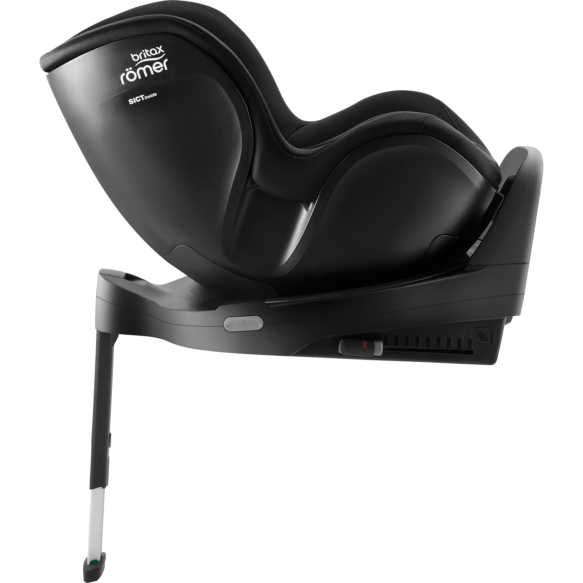 Britax Römer Dualfix Pro M Classic - Deep Black miniatura 3
