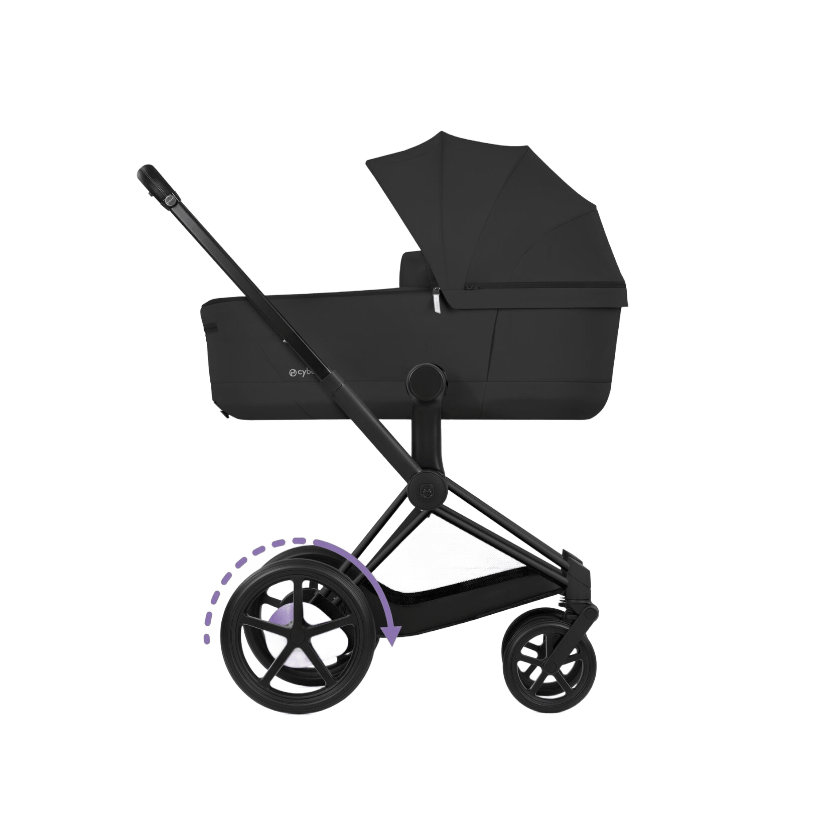 ePriam Comfort Matt Black + Alcofa Fold - Sepia Black miniatura 2