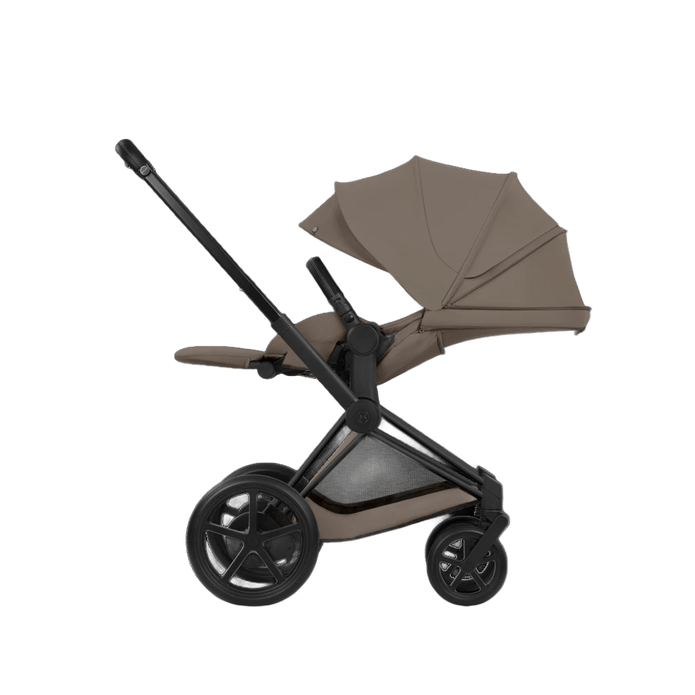 ePriam Comfort Matt Black + Alcofa Fold - Coconut Brown miniatura 5