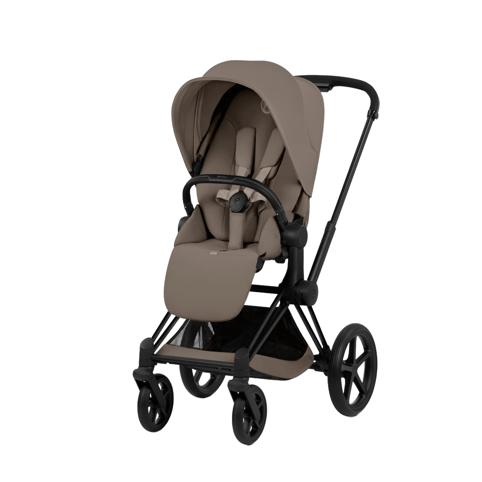 Priam Comfort Matt Black + Alcofa Fold - Coconut Brown miniatura 4