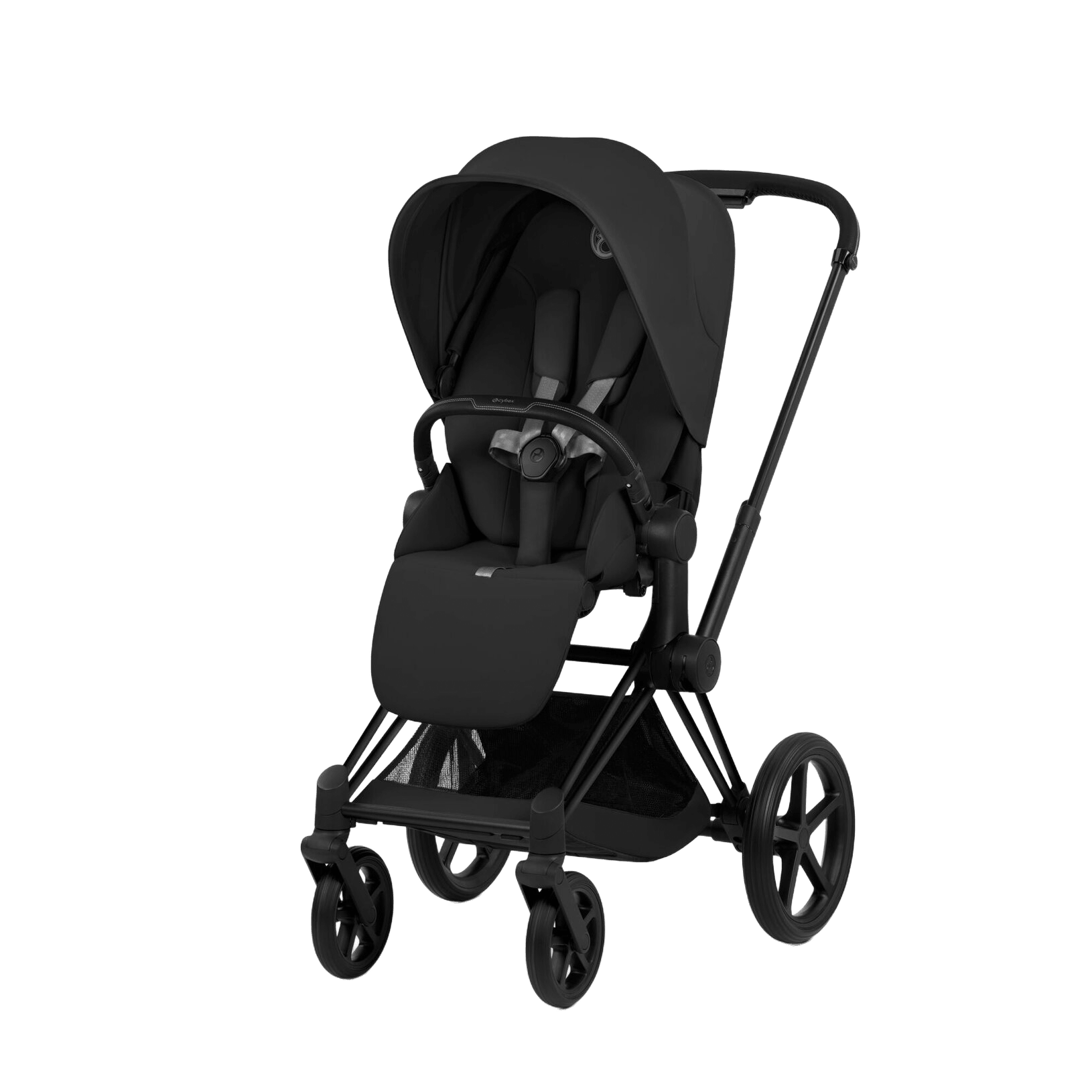 Priam Comfort Matt Black + Alcofa Fold - Sepia Black miniatura 4