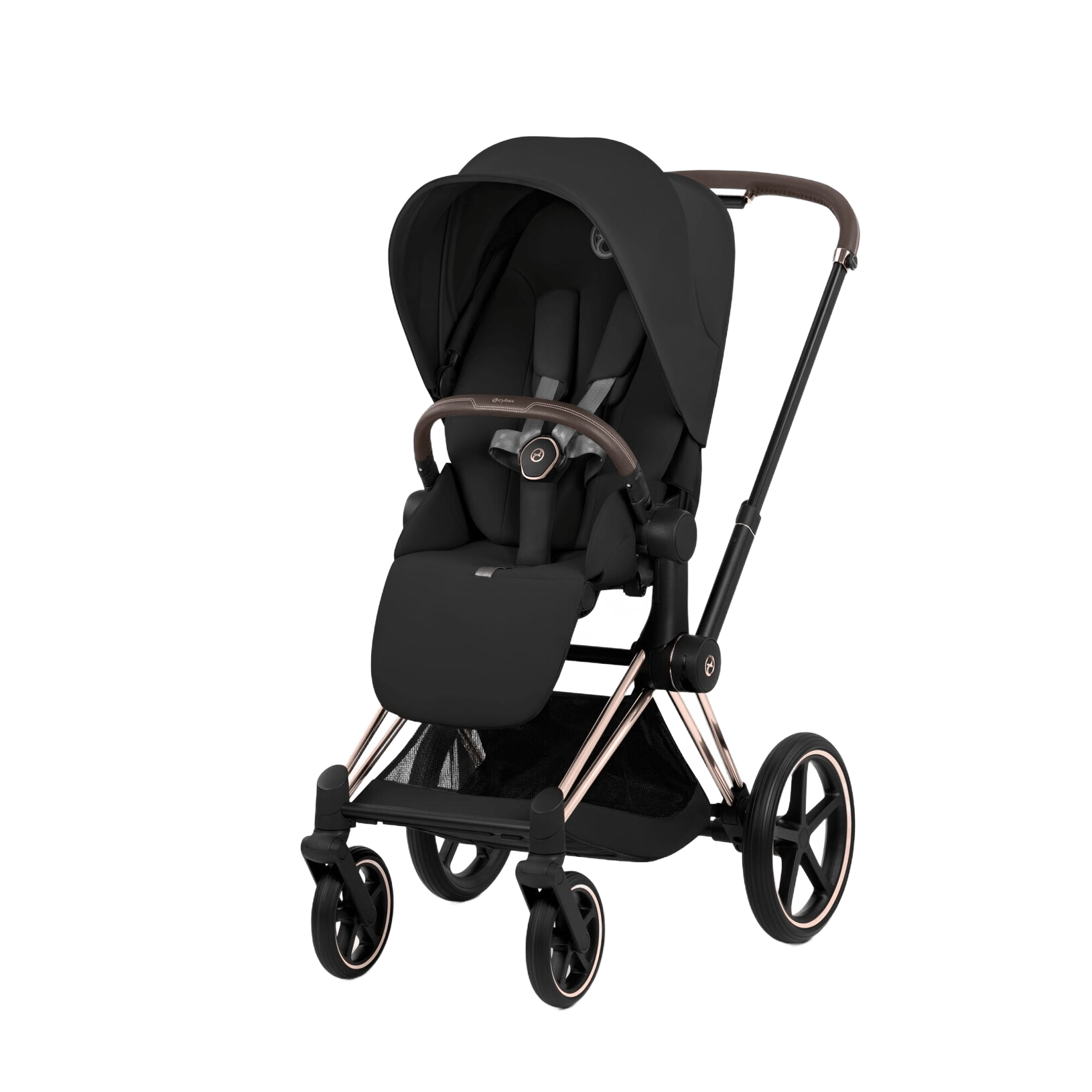 Priam Comfort Rosegold + Alcofa Fold - Sepia Black miniatura 3