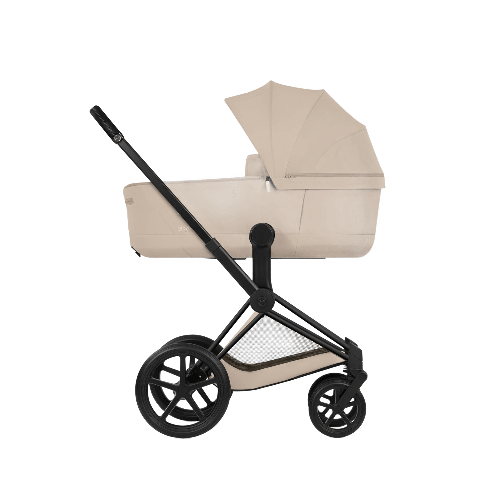 Priam Comfort Matt Black + Alcofa Fold - Cozy Beige miniatura 2