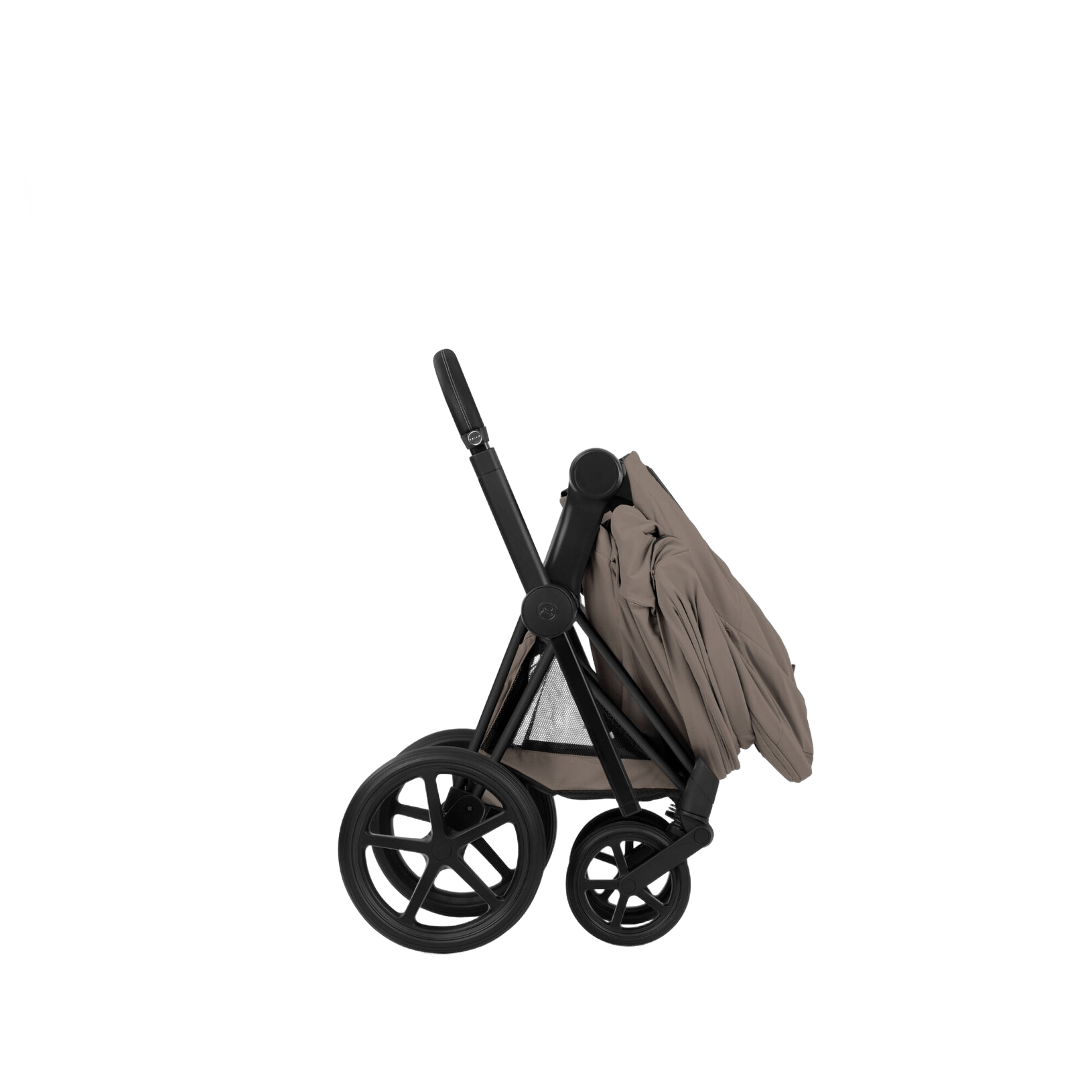 Priam Comfort Matt Black + Alcofa Fold - Coconut Brown miniatura 3