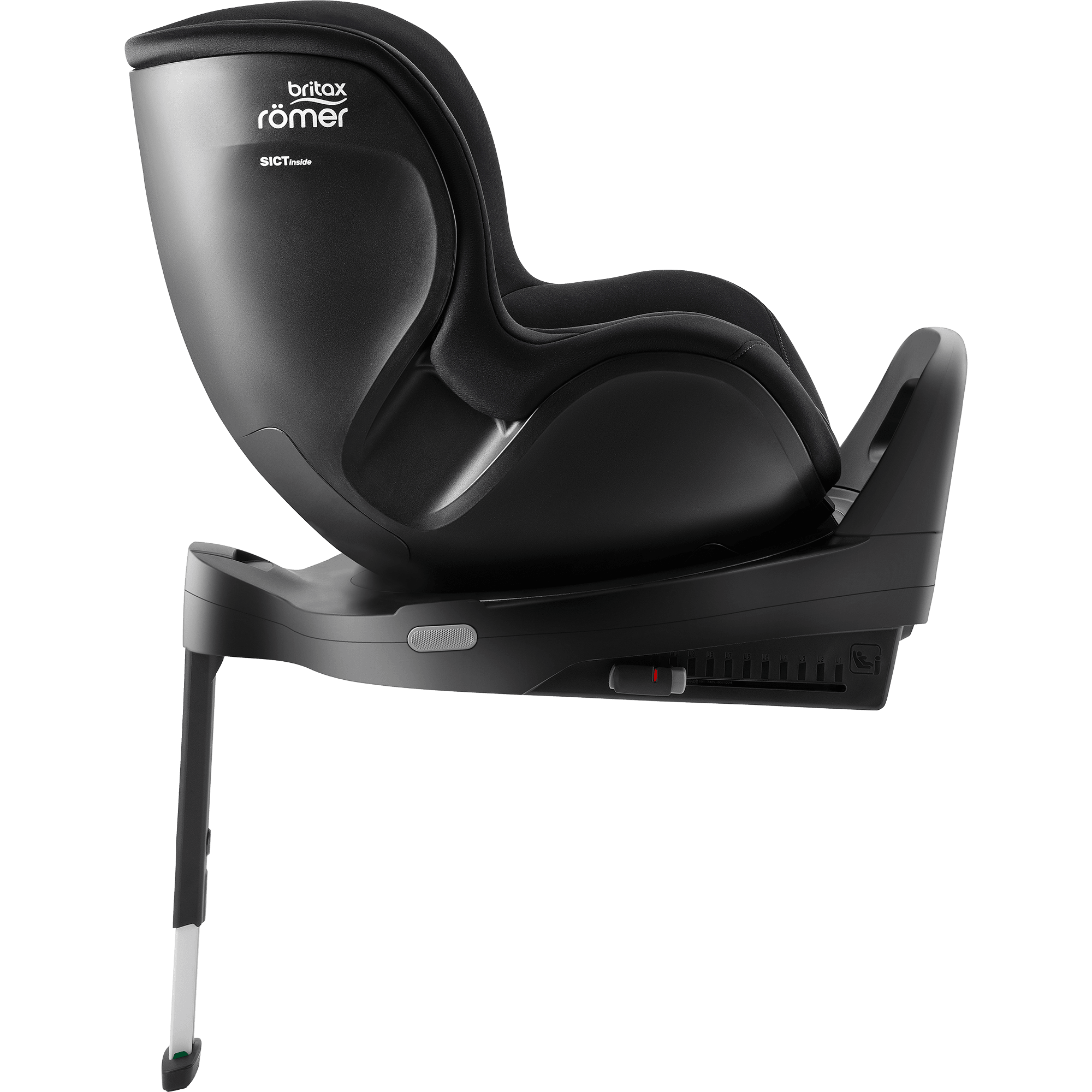 Britax Römer Dualfix Pro M Classic - Deep Black miniatura 2