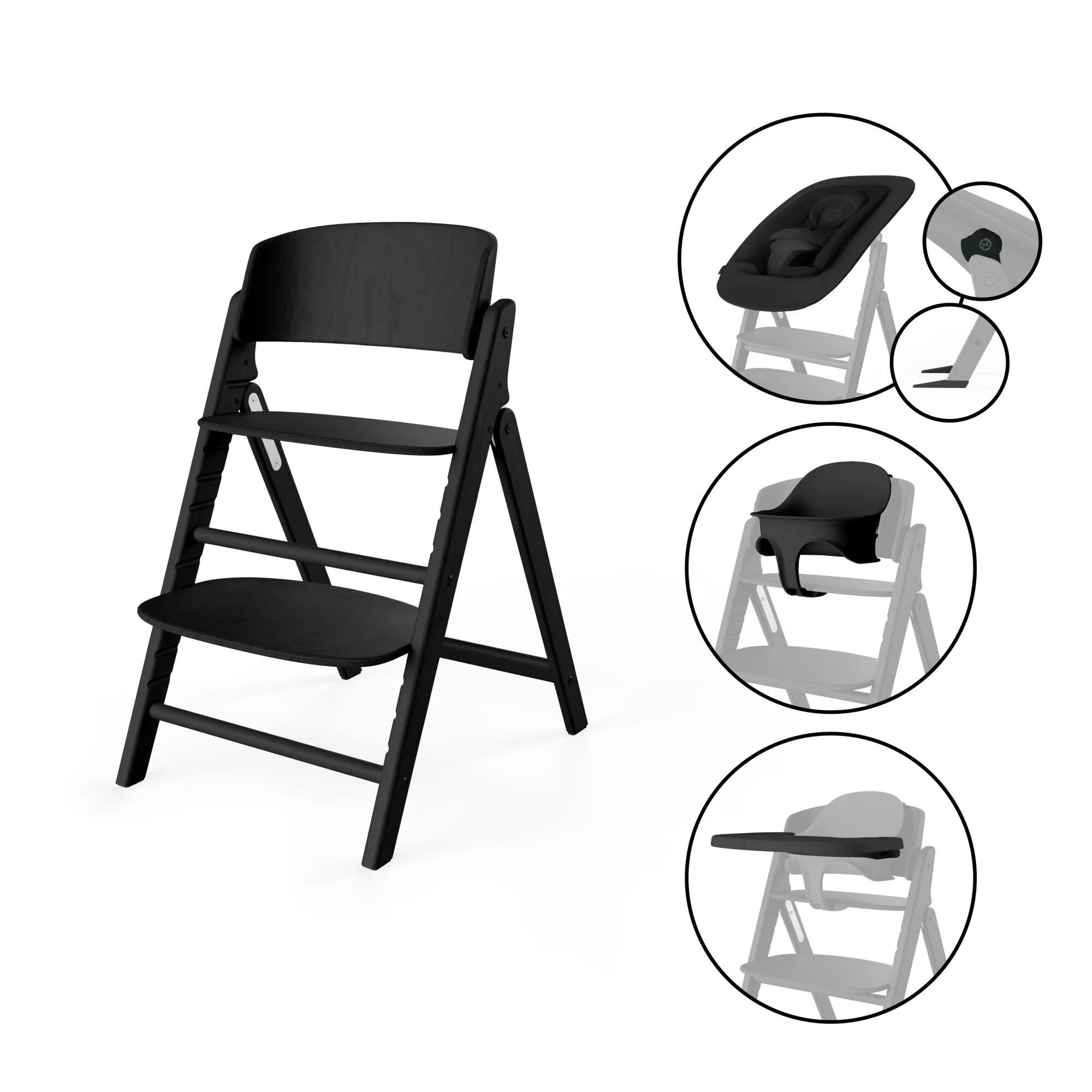 Click & Fold 4-em-1 - Stunning Black